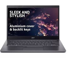 ACER Aspire 5 14″ Laptop – Intel Core i5 – 512GB SSD – Grey – REFURB-C