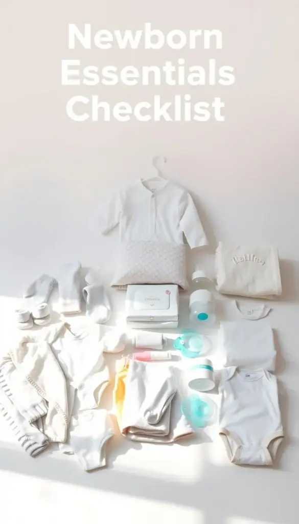 newborn essentials checklist