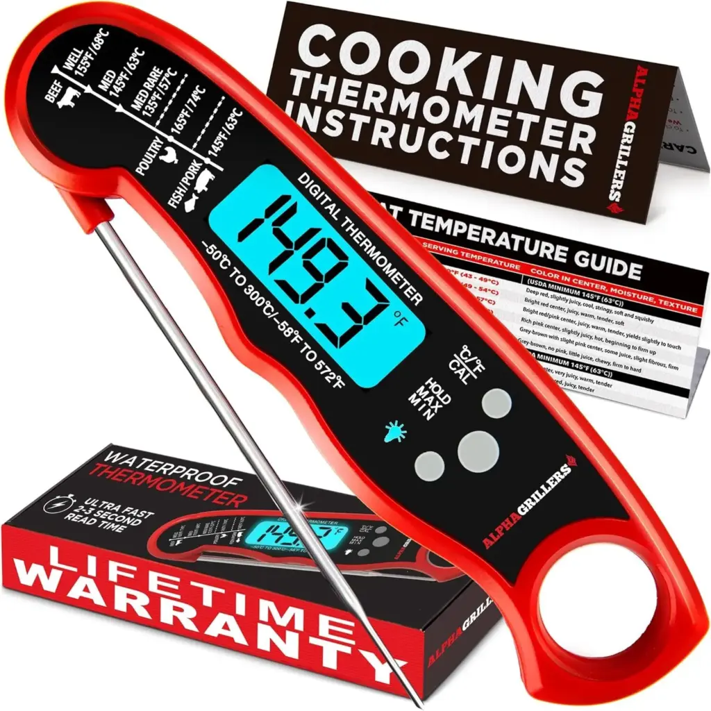 Instant read meat thermometers