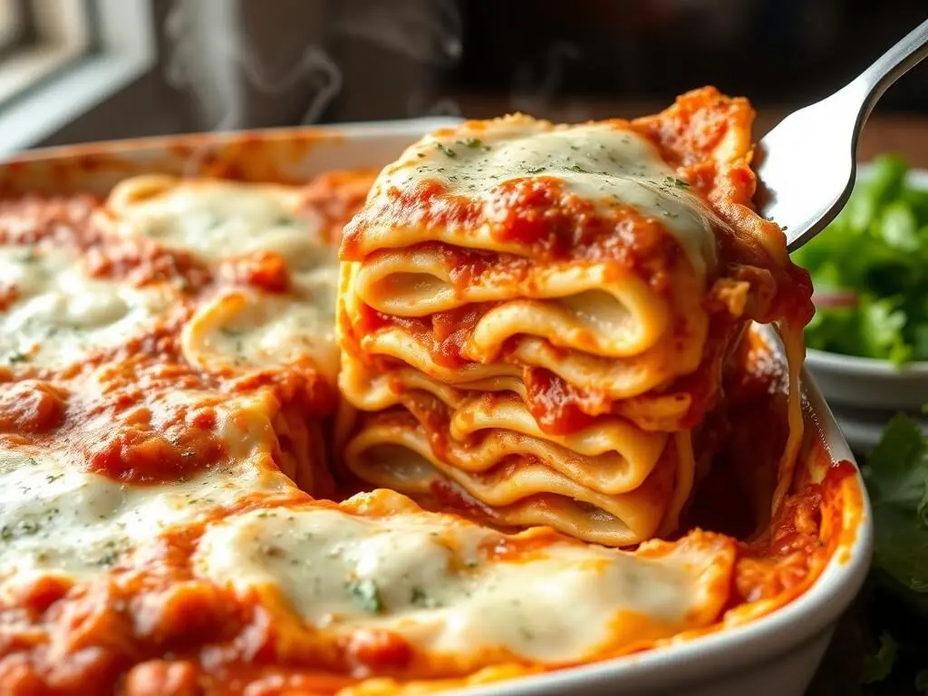 Lazy Lasagna made with ravioli, a time-saving dirt cheap dinner for busy moms Lazy Lasagna made with ravioli, a time-saving dirt cheap dinner for busy moms