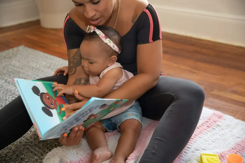 a person holding a baby a person holding a baby