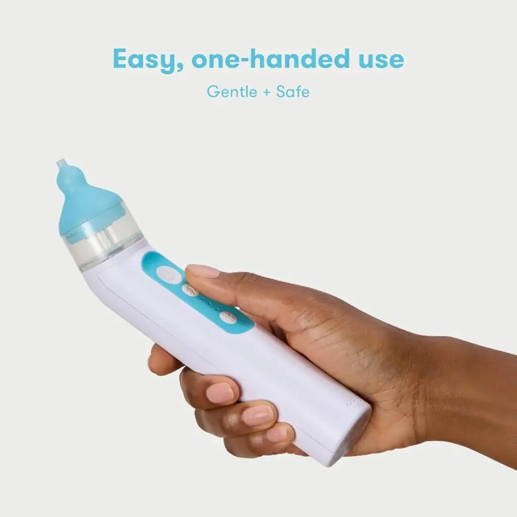Baby nasal aspirator with electric suction