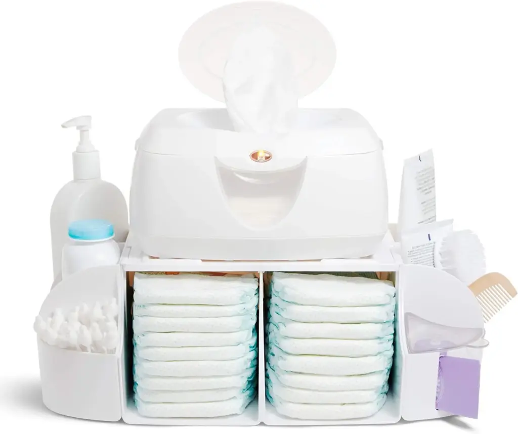 Diaper change organizer