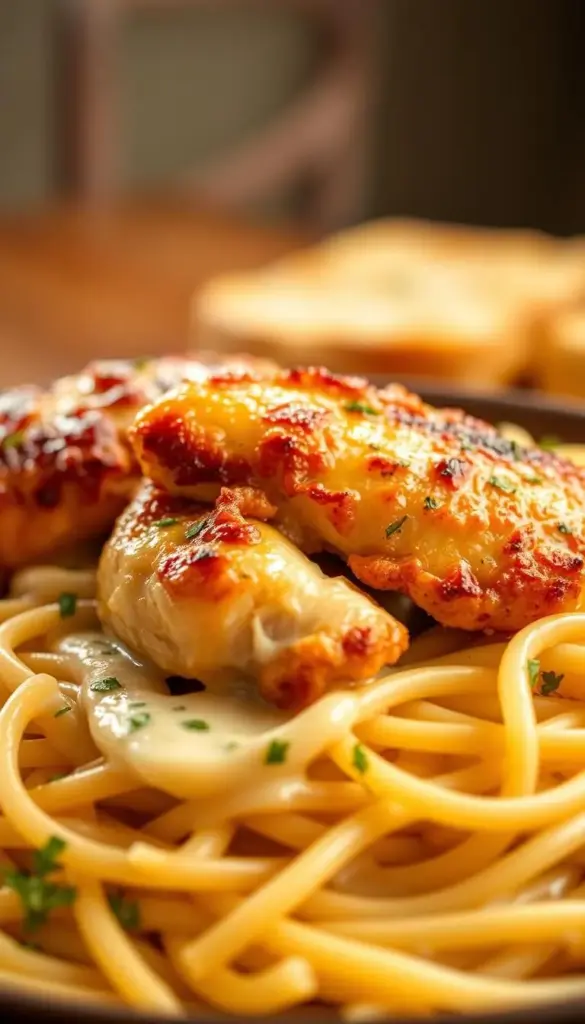 Garlic Butter  Creamy Pasta
