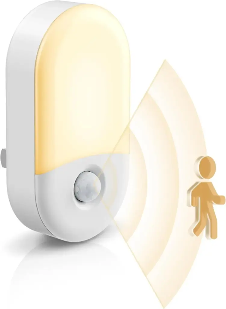 Mini motion sensor night lights