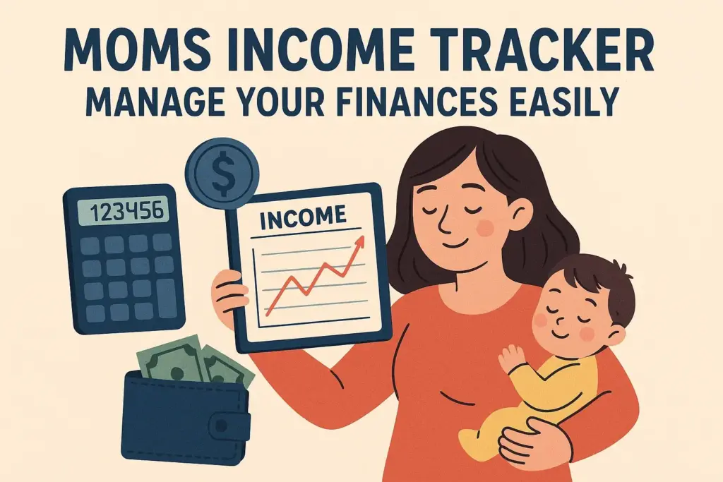 Moms income tracker manage your finances easily