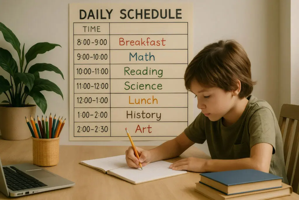 Schooling routine