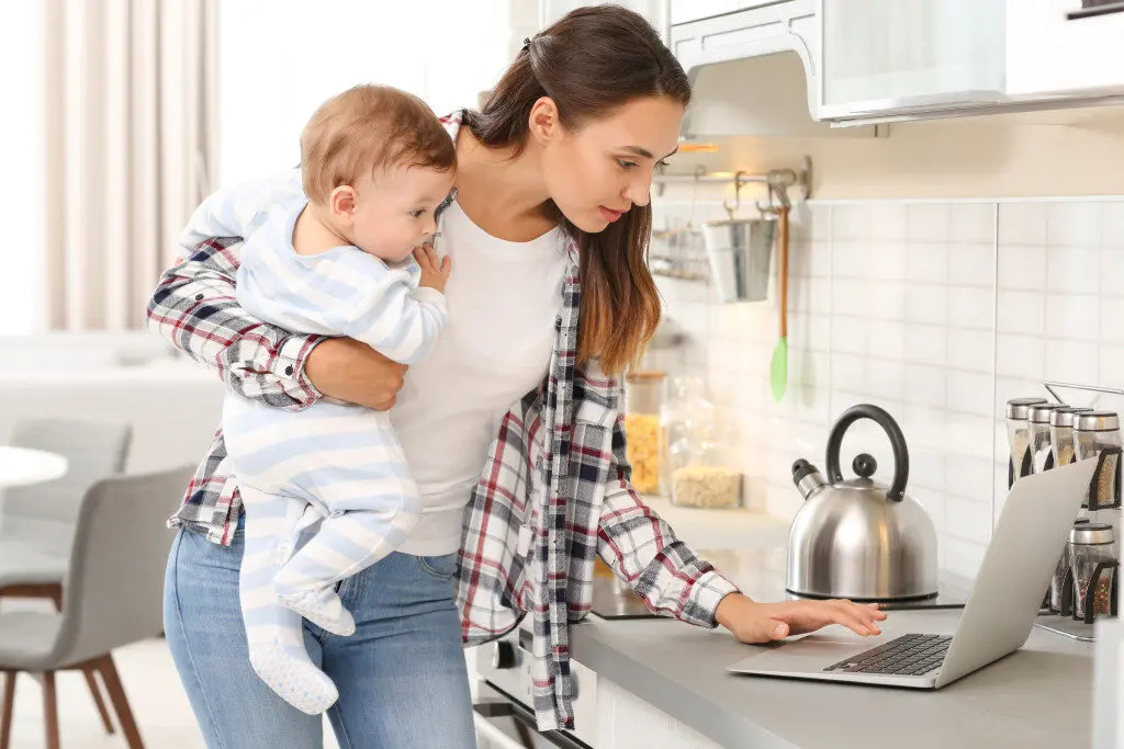 Work from home moms