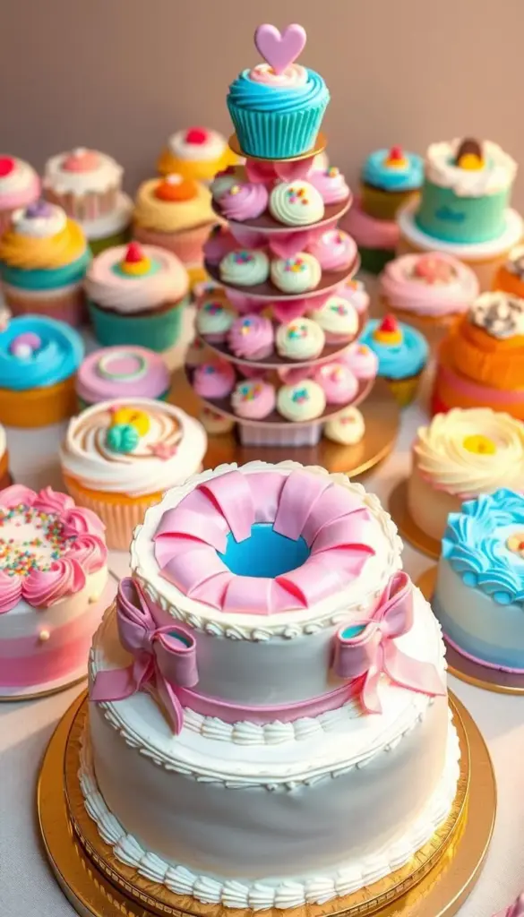 cakes for gender reveal