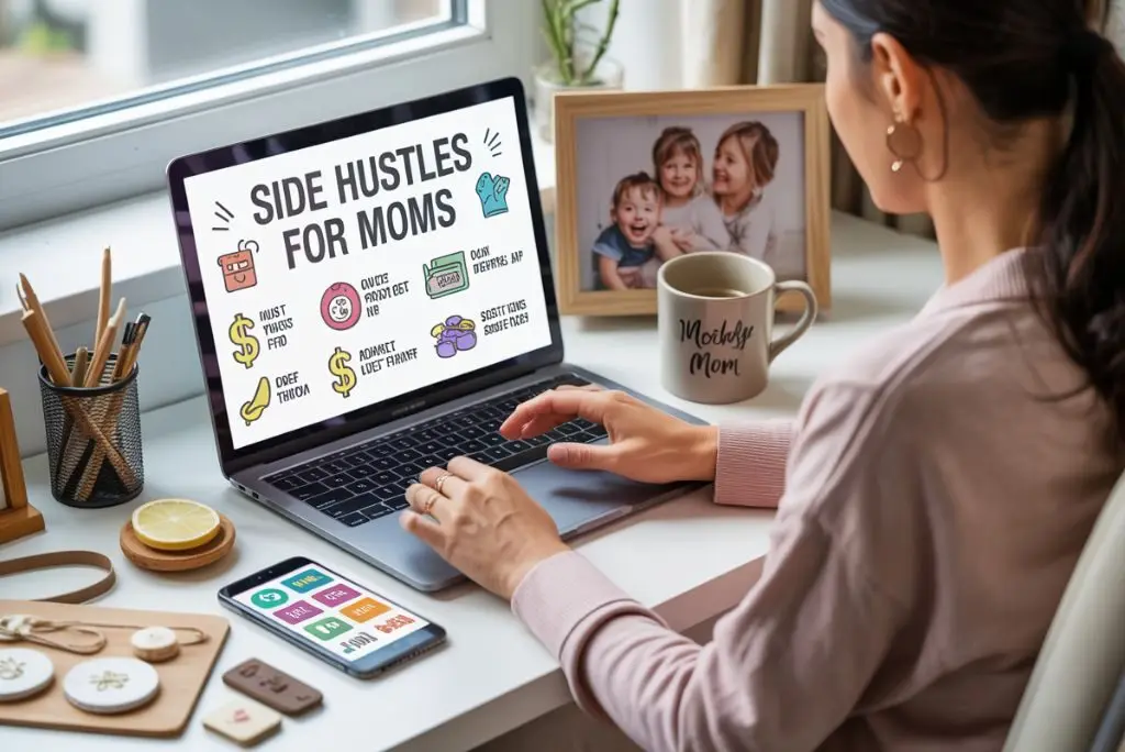 15 Flexible Side Hustles for Moms That Actually Pay Well
