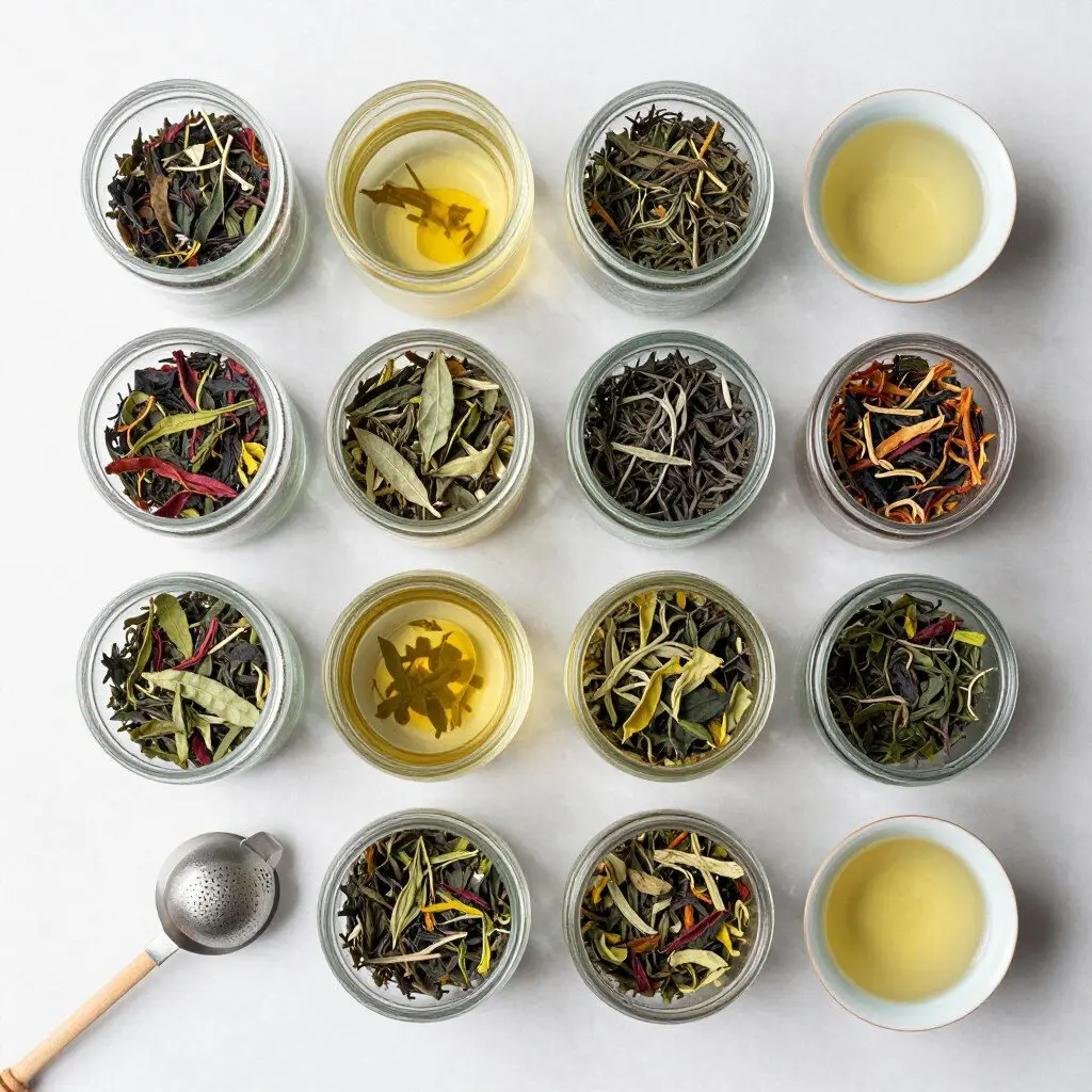 Artisan tea sampler gift set