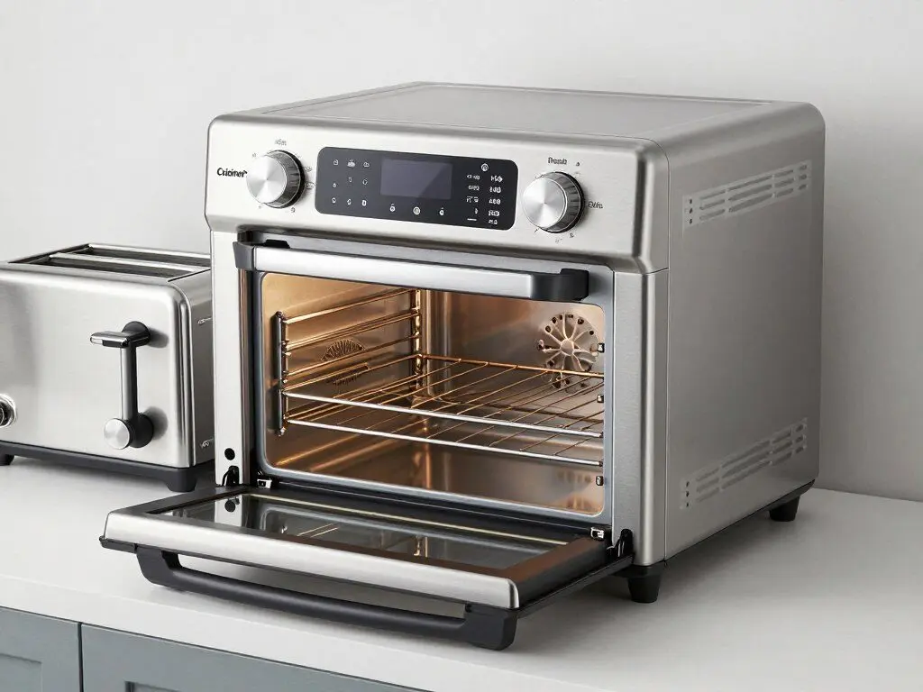 Cuisinart Air Fryer + Convection Toaster Oven showing multi-functionality