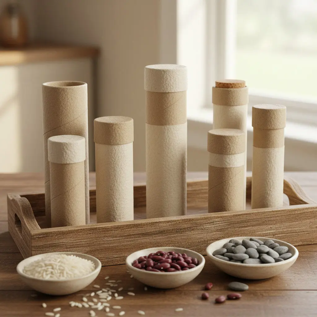 DIY sound matching cylinders made from cardboard tubes