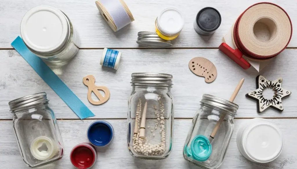 Dollar store craft supplies for DIY gifts