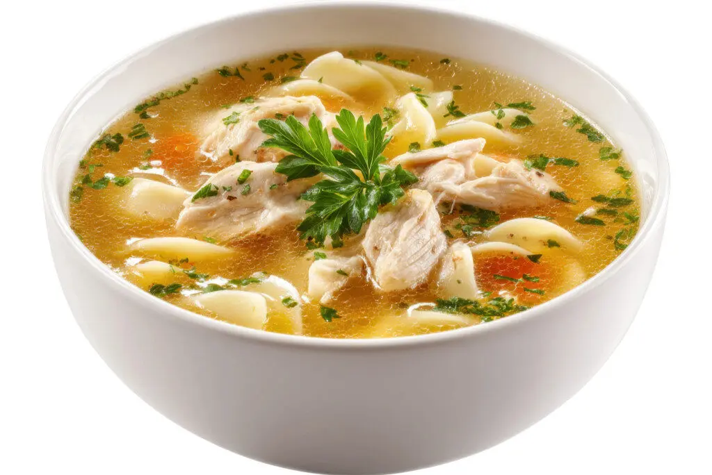 Ginger Garlic Chicken Noodle Soup