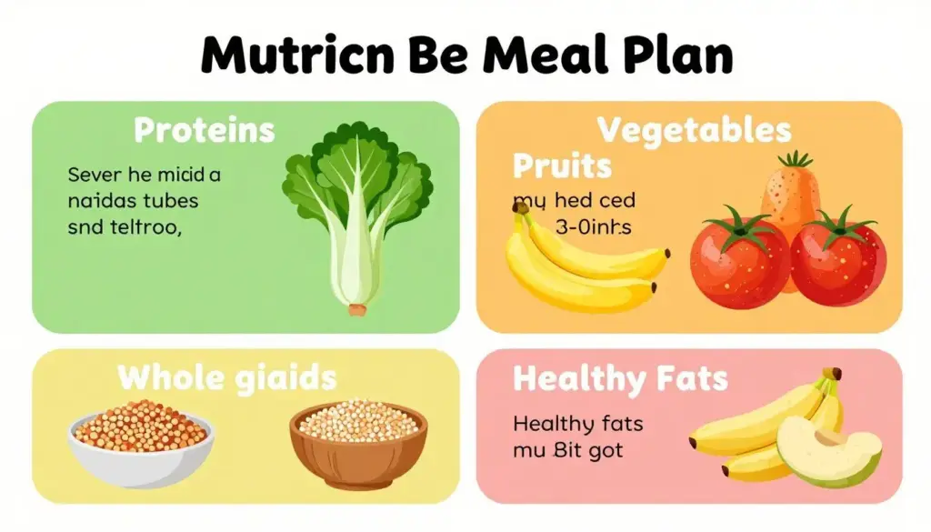 Nutritional balance visualization for Weekly Meal Plan 2026 Nutritional balance visualization for Weekly Meal Plan 2026
