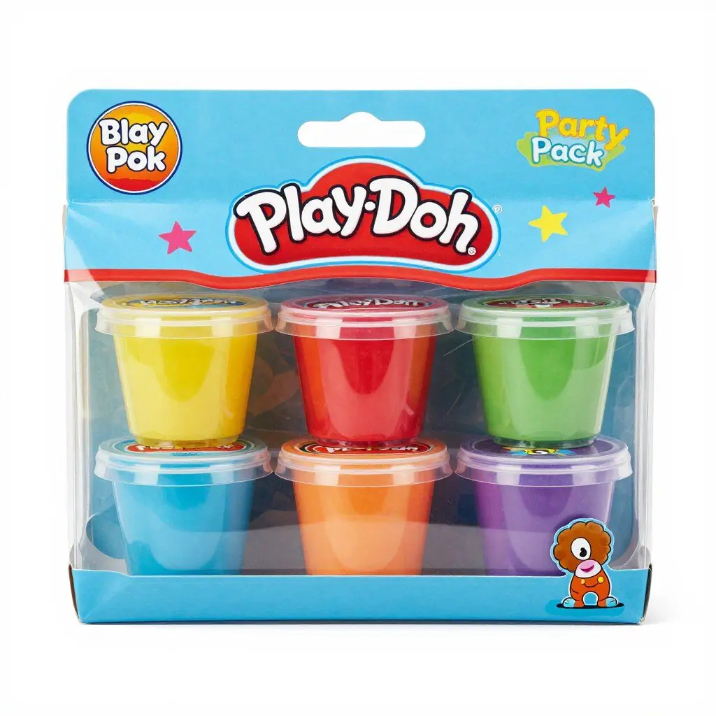 Play-Doh party pack with multiple small containers