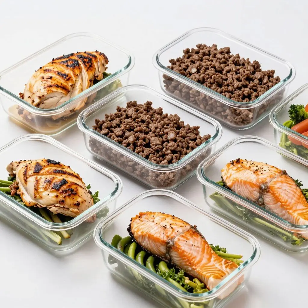Prepped proteins for Weekly Meal Plan 2026 Prepped proteins for Weekly Meal Plan 2026