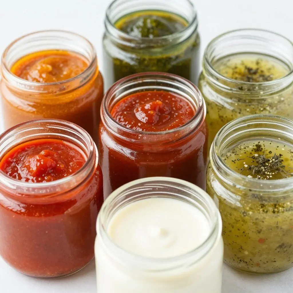 Prepped sauces for Weekly Meal Plan 2026 Prepped sauces for Weekly Meal Plan 2026