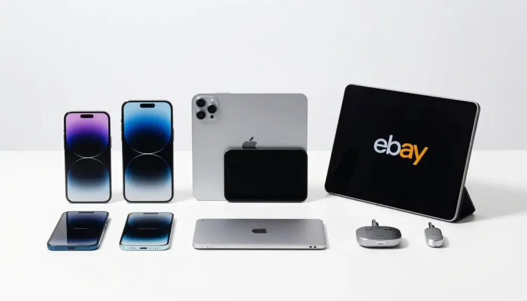 Various profitable electronics to sell on eBay including smartphones, tablets and accessories