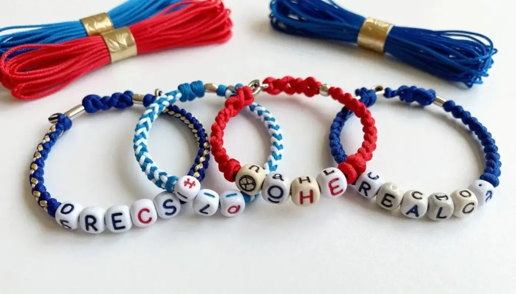 Woven friendship bracelet Mother's Day gift