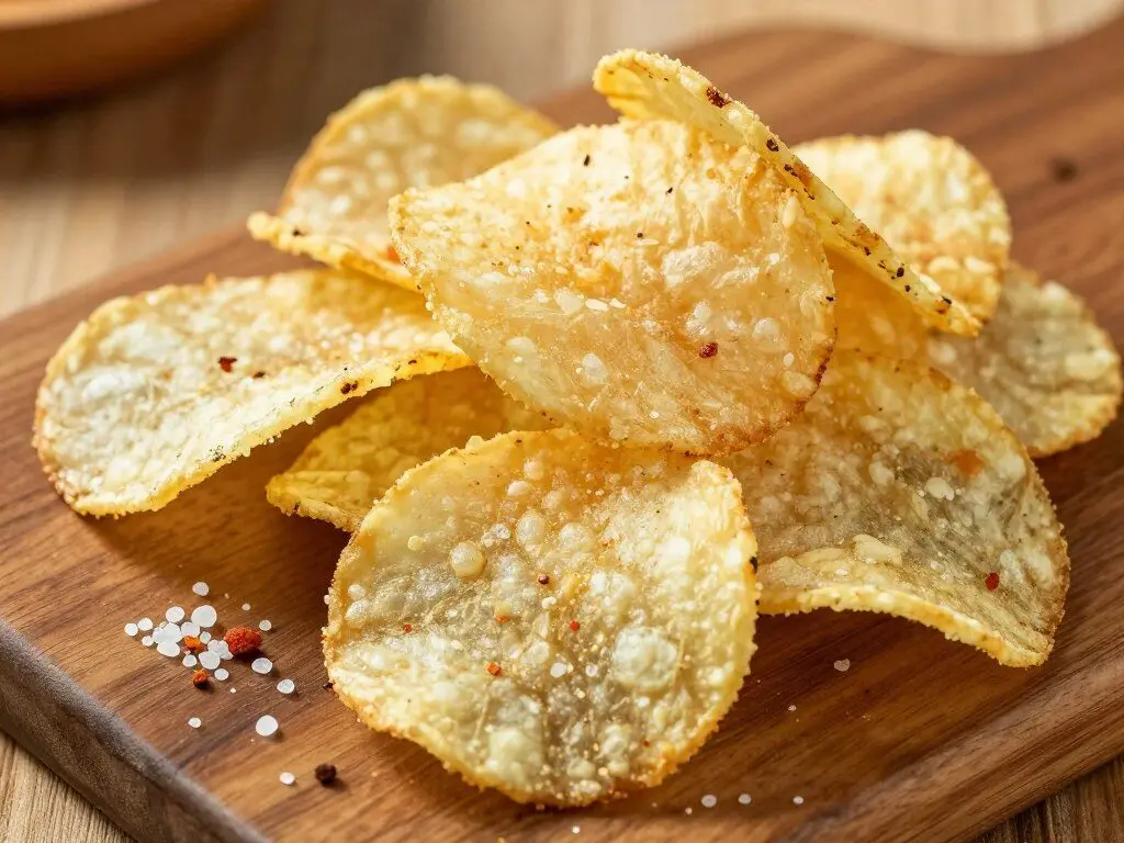 crispy homemade air fryer potato chips crispy homemade air fryer potato chips