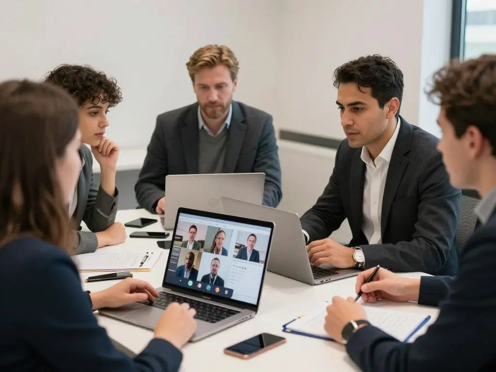 eBay sellers networking at a community event or online forum