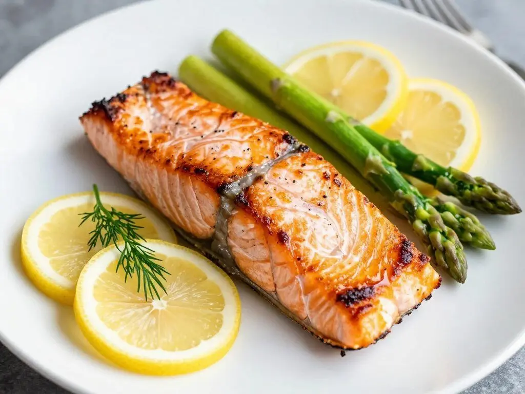 perfectly cooked air fryer salmon fillet perfectly cooked air fryer salmon fillet