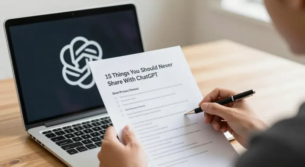 15 Things You Should Never Share With ChatGPT final privacy reminder