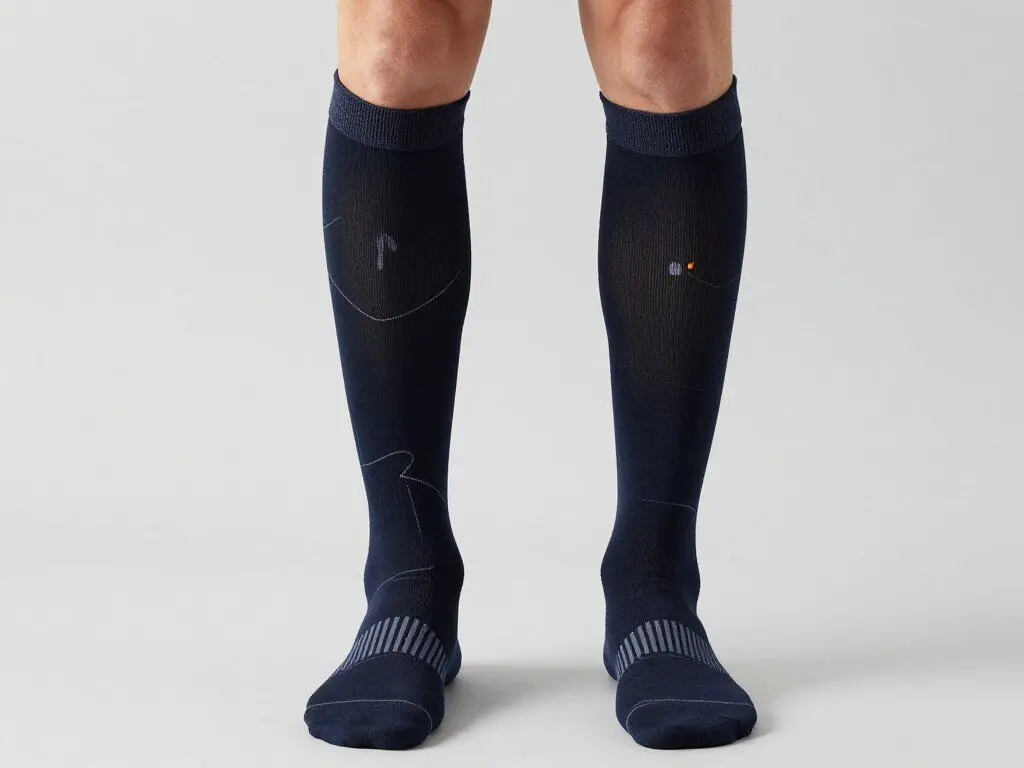 Compression flight socks for travel
