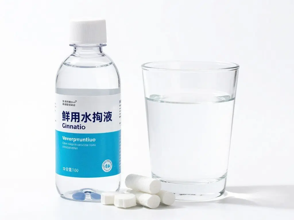 Water purification tablets for travel