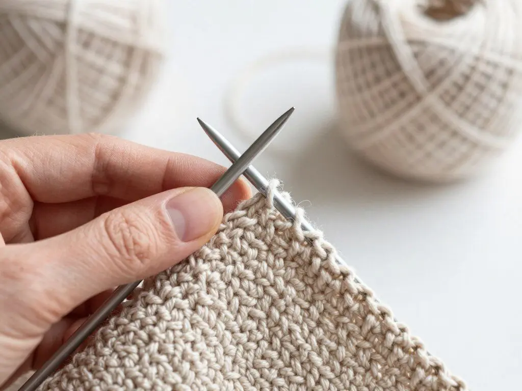 Weaving in crochet yarn ends with a blunt needle