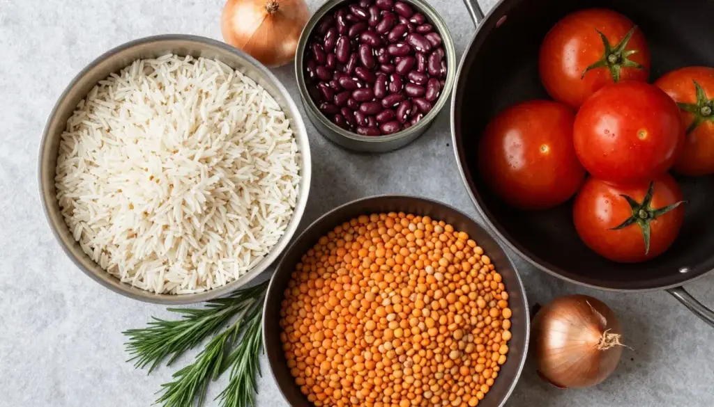 Budget pantry ingredients for one pot meals