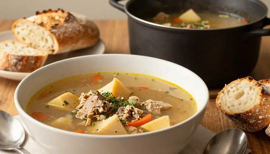 Comforting soup and stew meals in one pot
