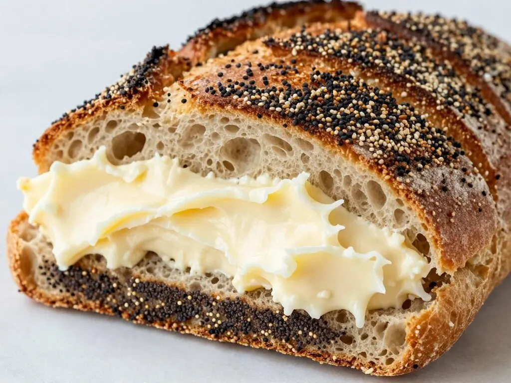 everything bagel cream cheese sourdough add-ins