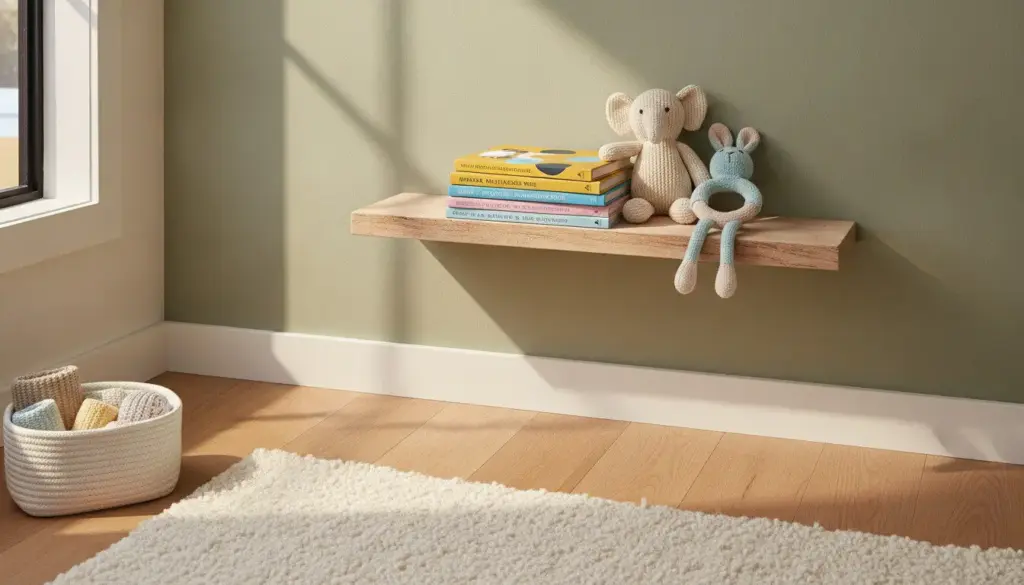 small collection of colorful board books for a newborn